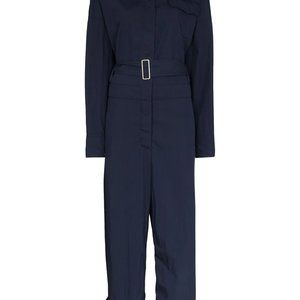 Moncler belted long-sleeve jumpsuit